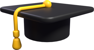 3d graduation hat